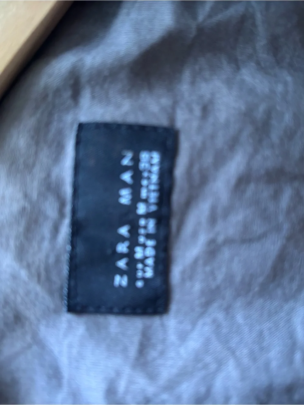 Zara man unstructured